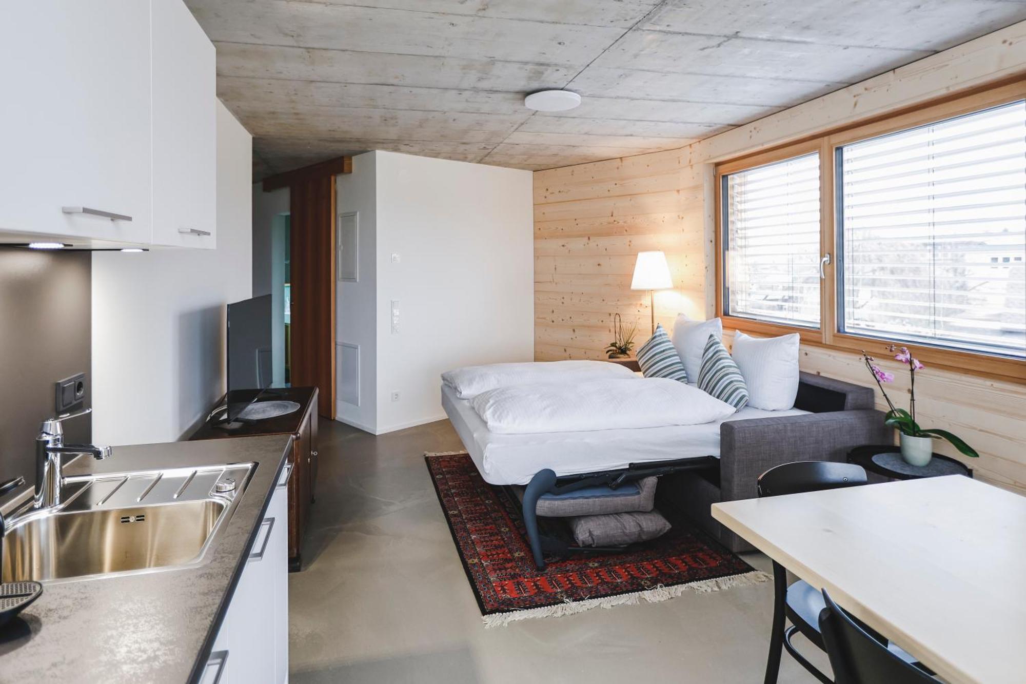 Boutique Apartments Lustenau Nachhaltige Kuehlung Ueber Erdsonde Und Fussbodenkuehlung Room photo