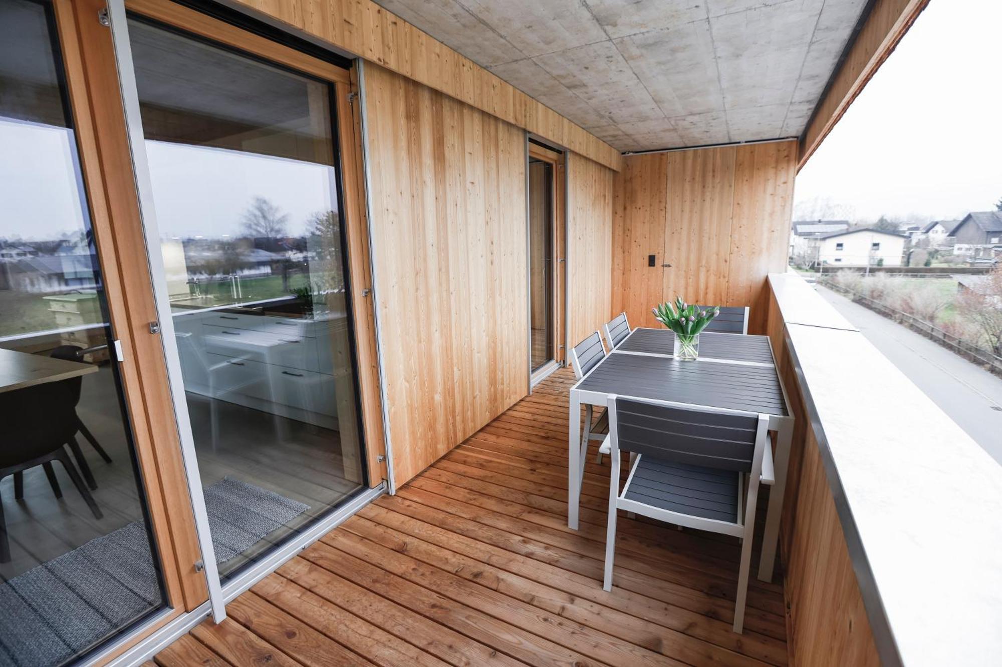 Boutique Apartments Lustenau Nachhaltige Kuehlung Ueber Erdsonde Und Fussbodenkuehlung Room photo